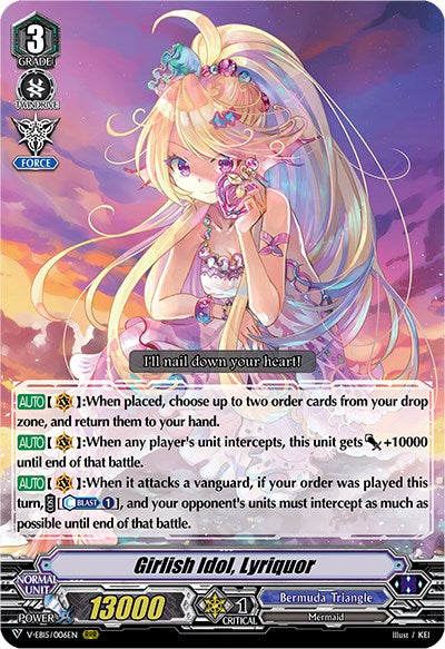 Girlish Idol, Lyriquor (V-EB15/006EN) [Twinkle Melody] | Pegasus Games WI