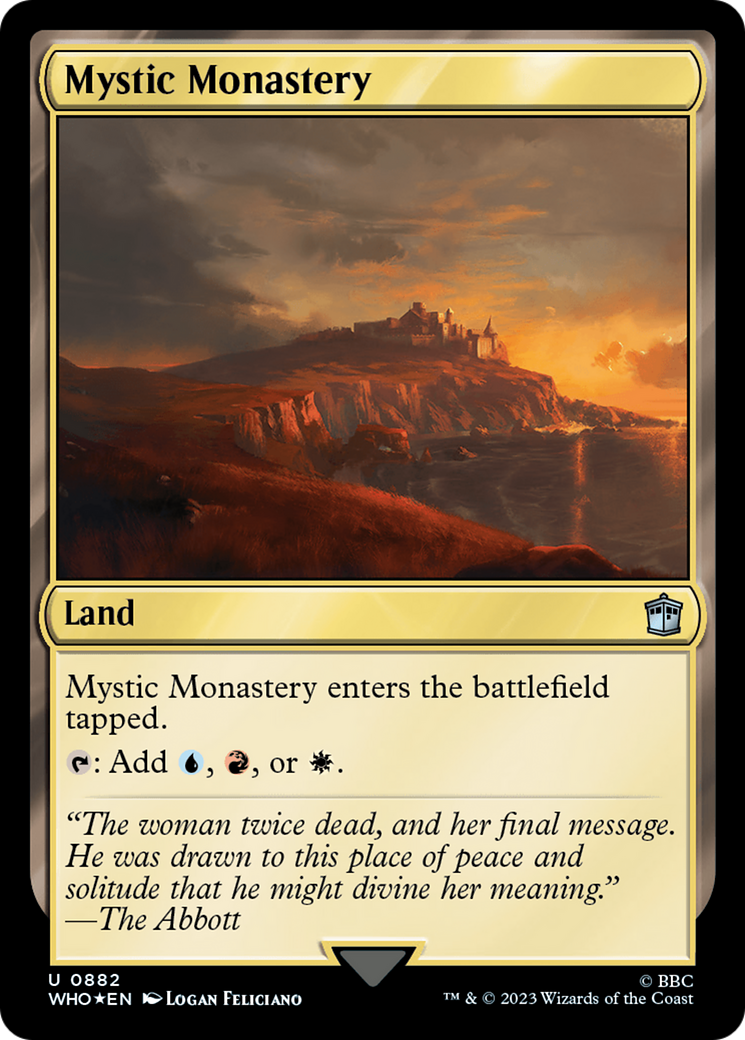 Mystic Monastery (Surge Foil) [Doctor Who] | Pegasus Games WI