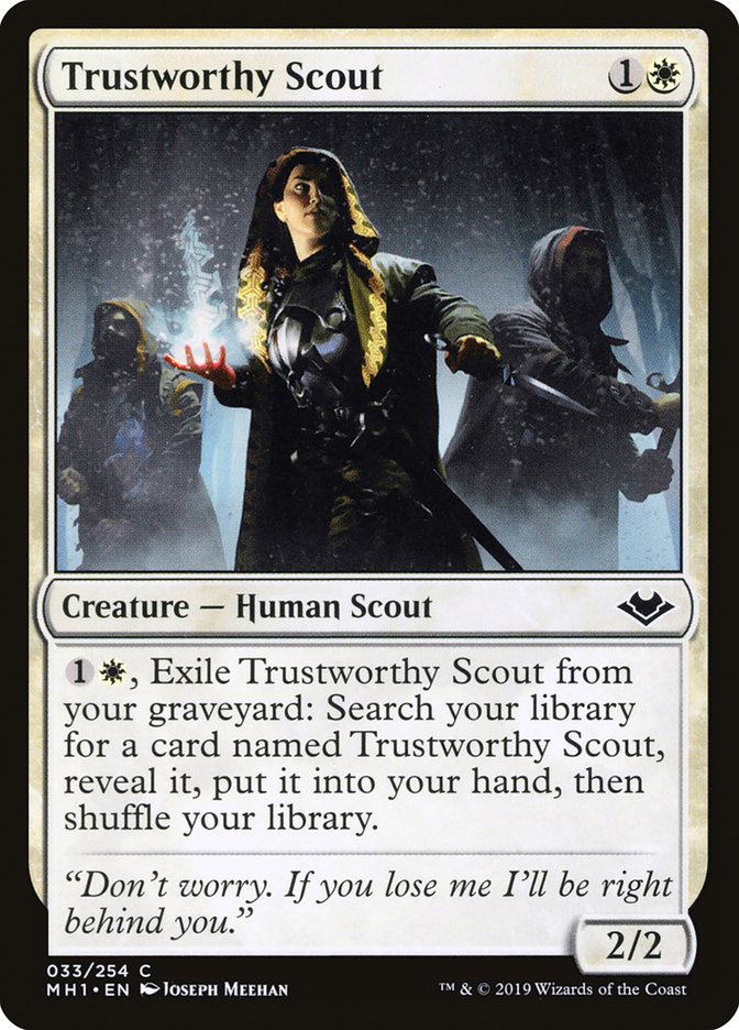 Trustworthy Scout [Modern Horizons] | Pegasus Games WI