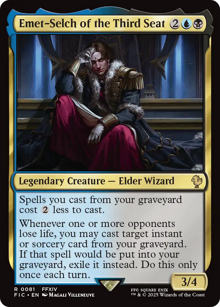 Emet-Selch of the Third Seat [FINAL FANTASY Commander] | Pegasus Games WI