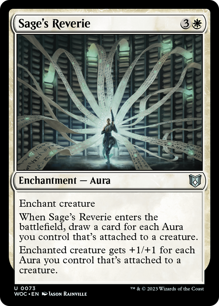 Sage's Reverie [Wilds of Eldraine Commander] | Pegasus Games WI