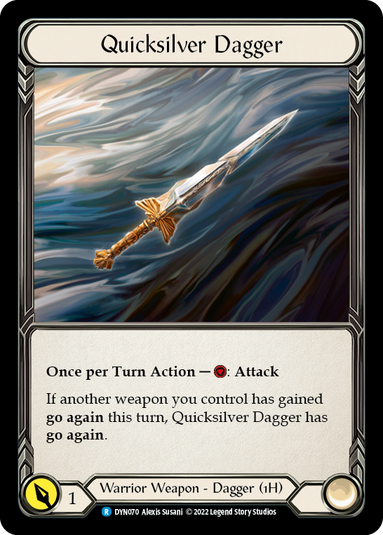 Quicksilver Dagger [DYN070] (Dynasty) | Pegasus Games WI