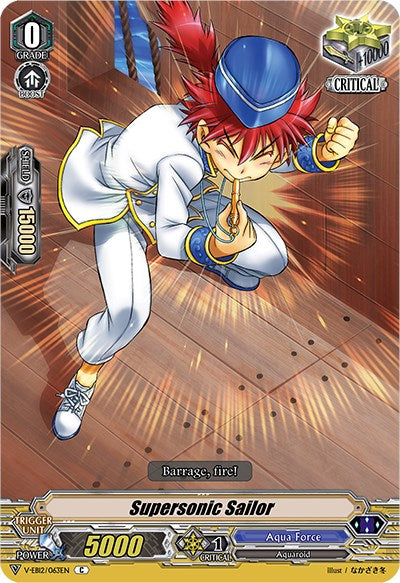 Supersonic Sailor (V-EB12/063EN) [Team Dragon's Vanity] | Pegasus Games WI