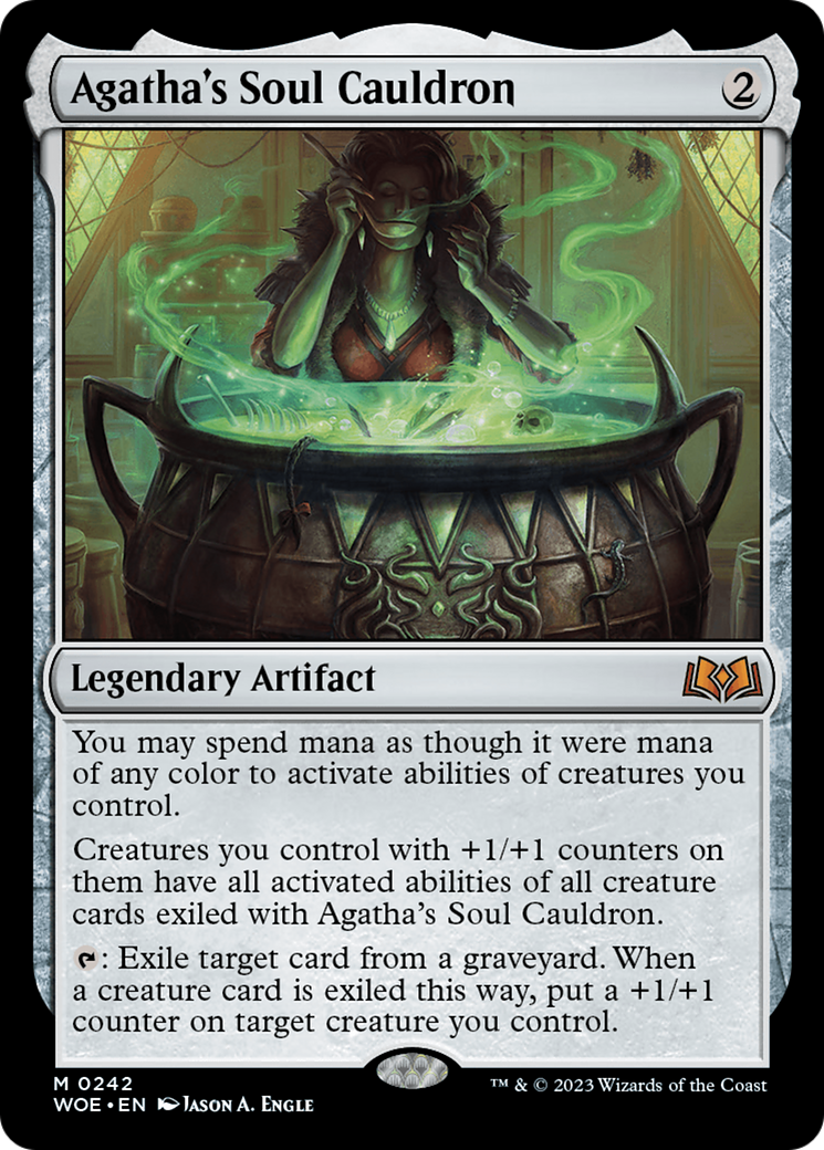 Agatha's Soul Cauldron [Wilds of Eldraine] | Pegasus Games WI