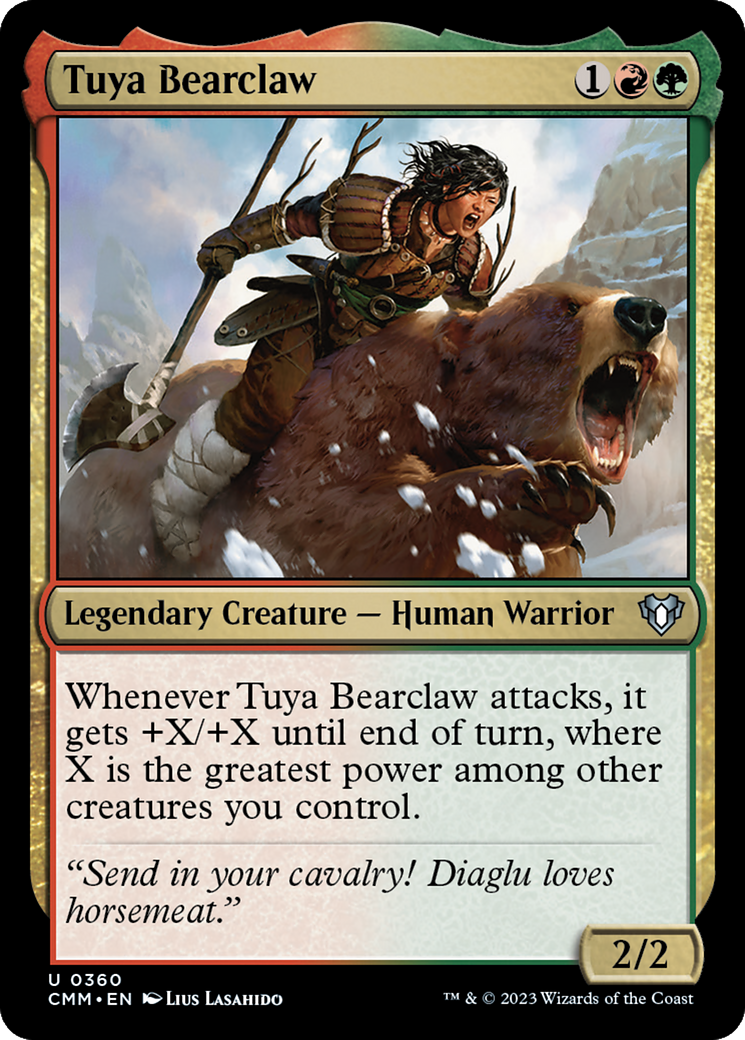 Tuya Bearclaw [Commander Masters] | Pegasus Games WI