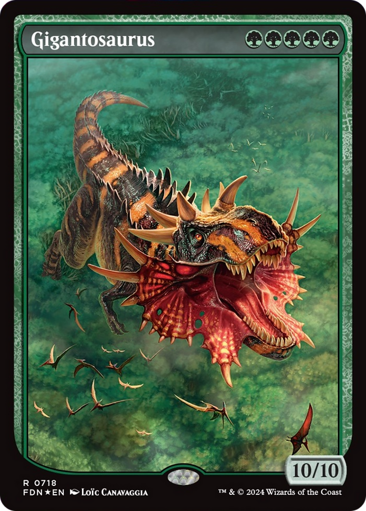 Gigantosaurus (Full Art) [Foundations] | Pegasus Games WI