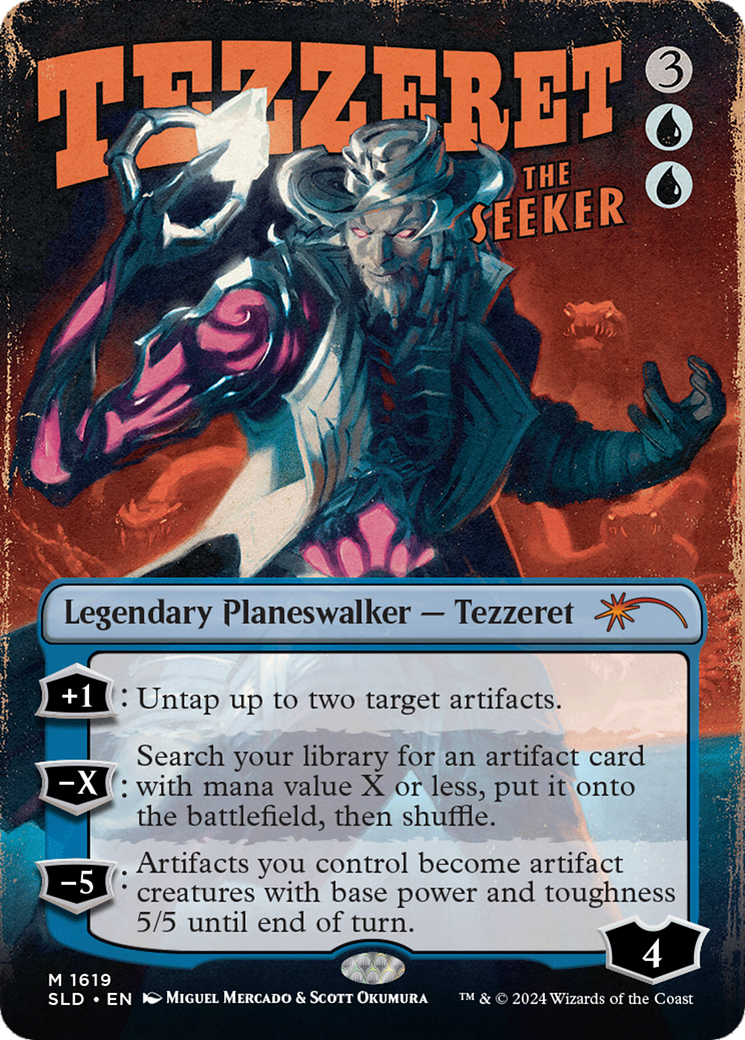 Tezzeret the Seeker (1619) [Secret Lair Drop Series] | Pegasus Games WI