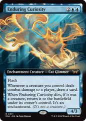 Enduring Curiosity (Extended Art) [Duskmourn: House of Horror] | Pegasus Games WI