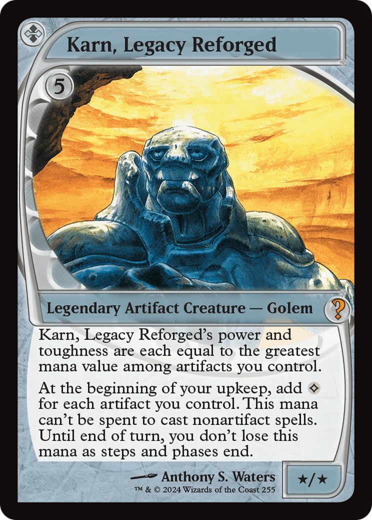 Karn, Legacy Reforged (Future Sight) [Mystery Booster 2] | Pegasus Games WI