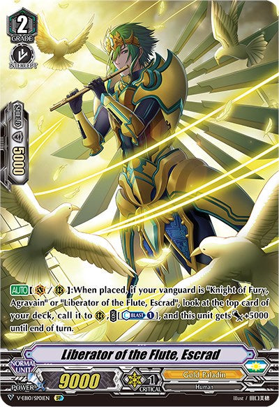 Liberator of the Flute, Escrad (V-EB10/SP01EN) [The Mysterious Fortune] | Pegasus Games WI
