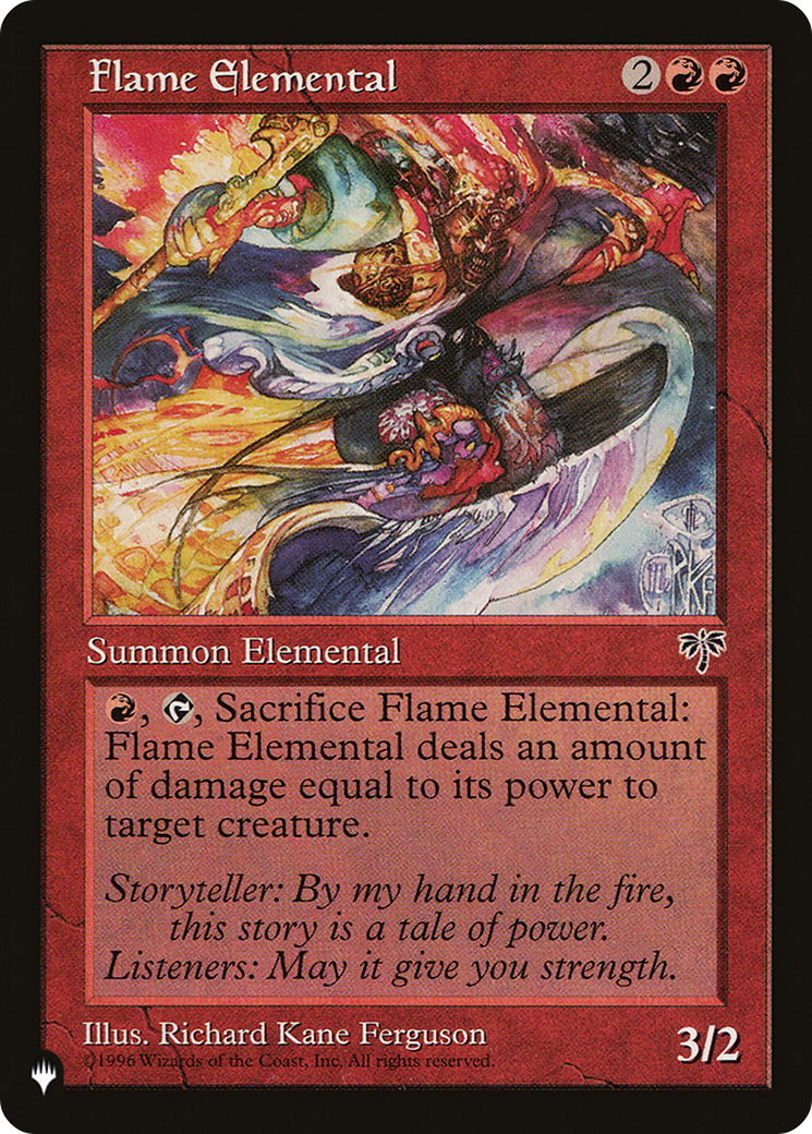 Flame Elemental [The List Reprints] | Pegasus Games WI