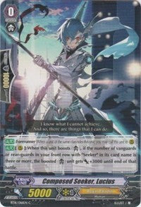 Composed Seeker, Lucius (BT16/066EN) [Legion of Dragons and Blades ver.E] | Pegasus Games WI