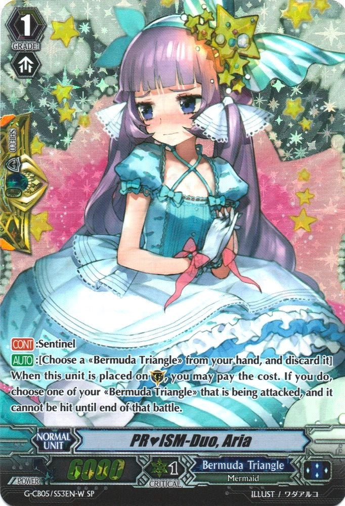 PRISM-Duo, Aria (White) (G-CB05/S53EN W) [Prismatic Divas] | Pegasus Games WI