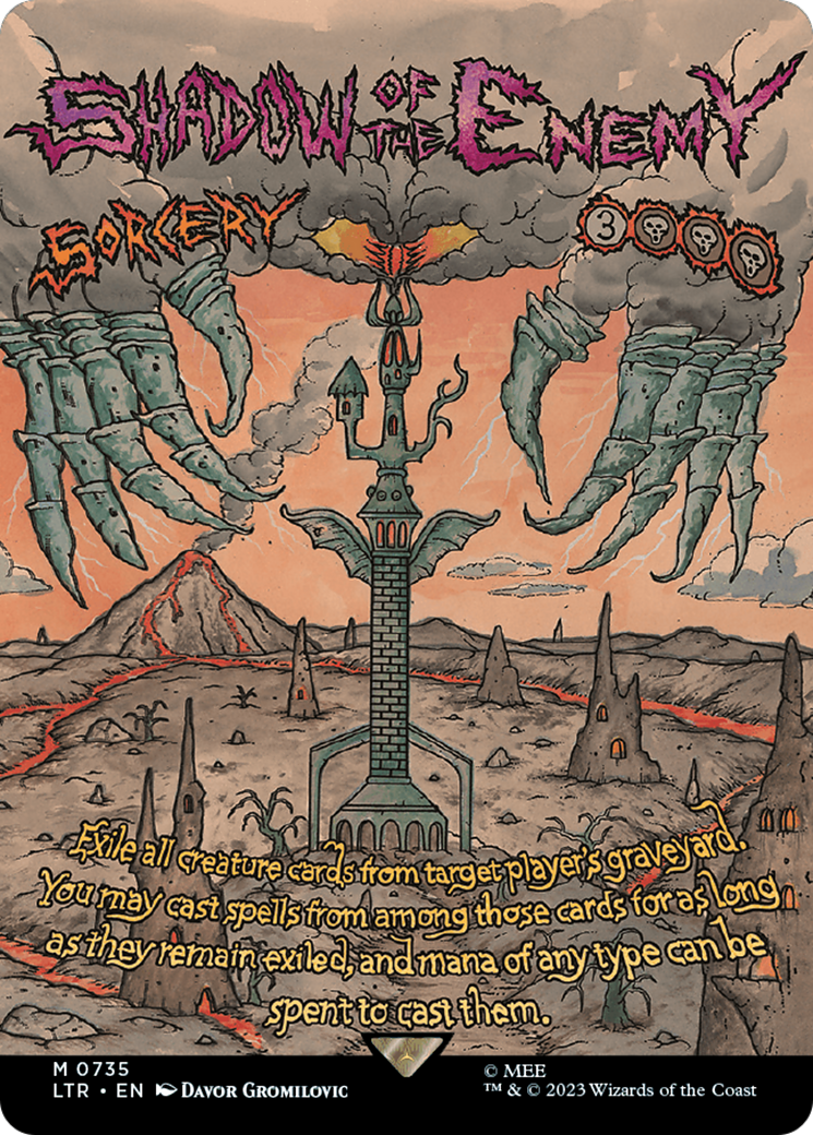 Shadow of the Enemy (Borderless Poster) [The Lord of the Rings: Tales of Middle-Earth] | Pegasus Games WI