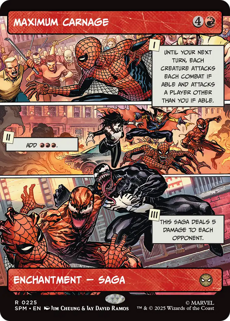 Maximum Carnage (Borderless) [Marvel's Spider-Man] | Pegasus Games WI
