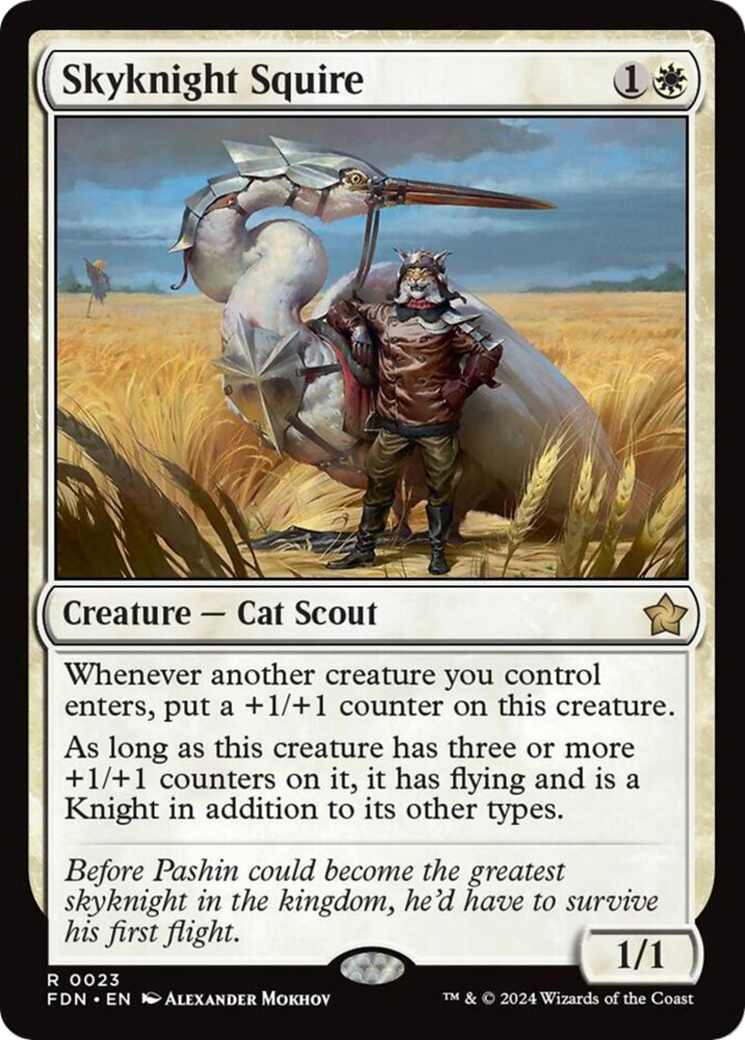 Skyknight Squire [Foundations] | Pegasus Games WI