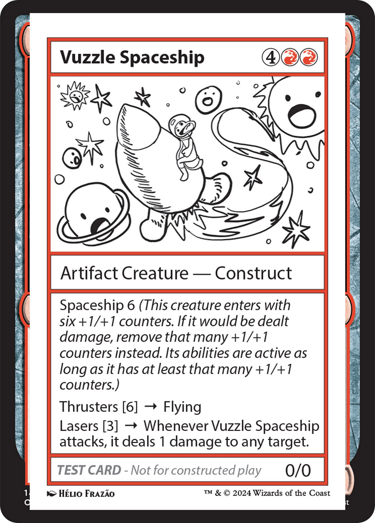 Vuzzle Spaceship [Mystery Booster 2 Playtest Cards] | Pegasus Games WI