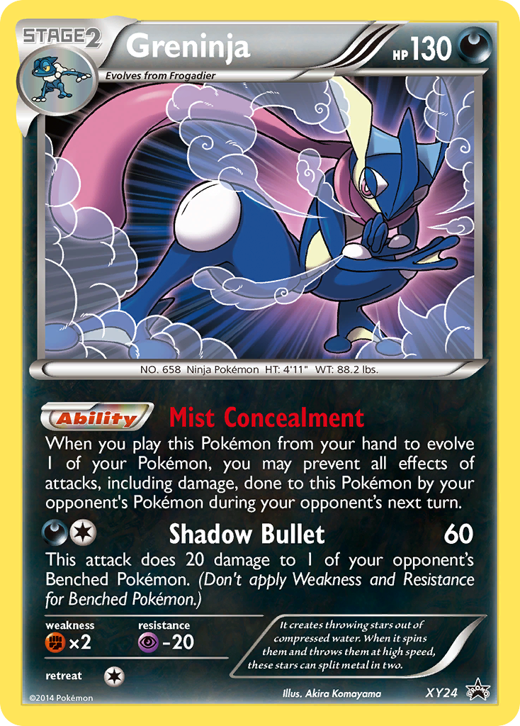 Greninja (XY24) [XY: Black Star Promos] | Pegasus Games WI