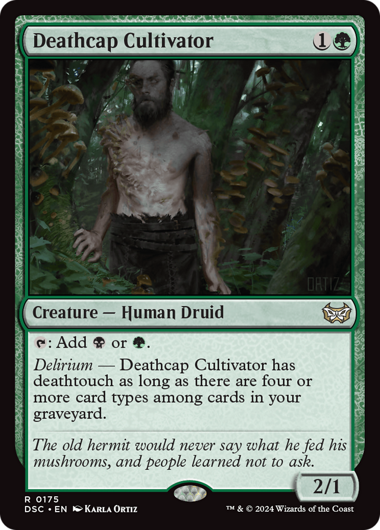 Deathcap Cultivator [Duskmourn: House of Horror Commander] | Pegasus Games WI