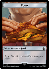 Soldier // Food (0027) Double-Sided Token [Doctor Who Tokens] | Pegasus Games WI