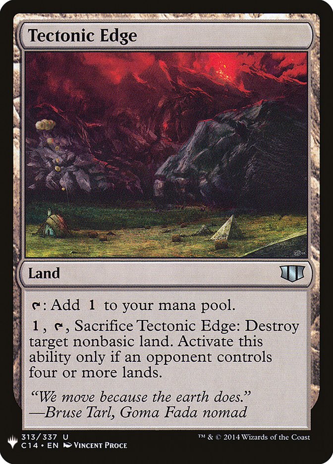 Tectonic Edge [Mystery Booster] | Pegasus Games WI