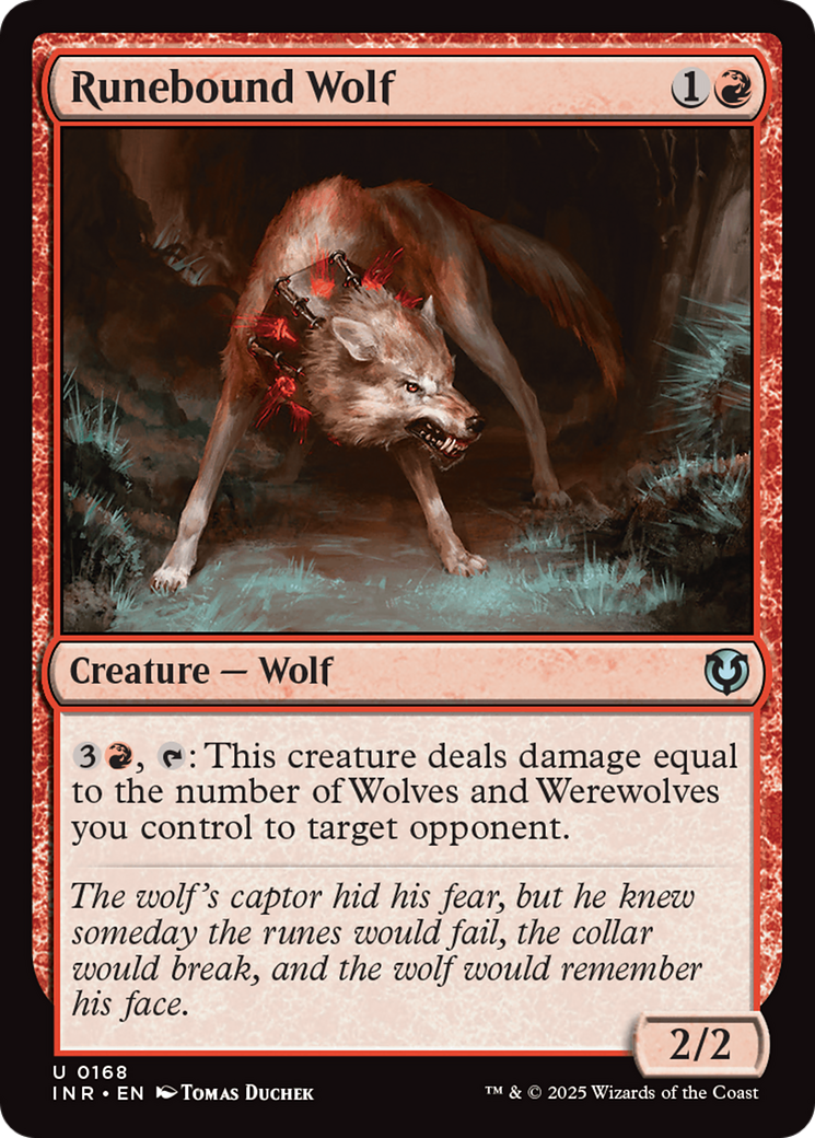 Runebound Wolf [Innistrad Remastered] | Pegasus Games WI