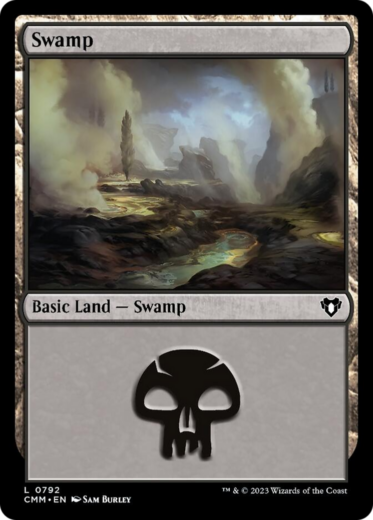 Swamp (792) [Commander Masters] | Pegasus Games WI