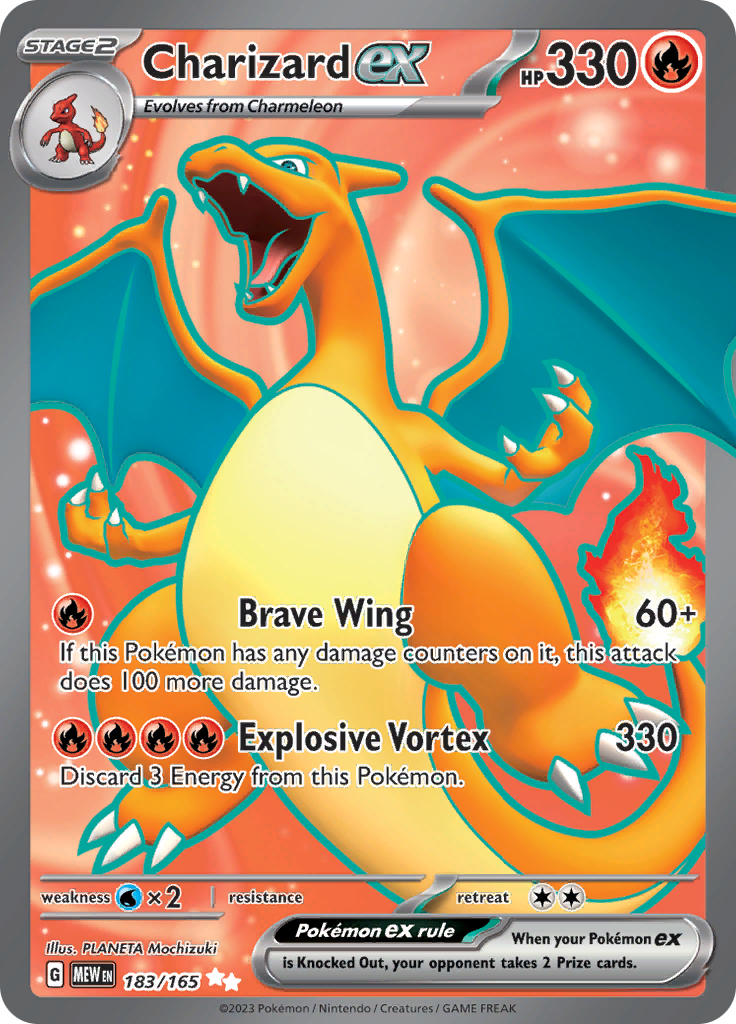 Charizard ex (183/165) [Scarlet & Violet: 151] | Pegasus Games WI