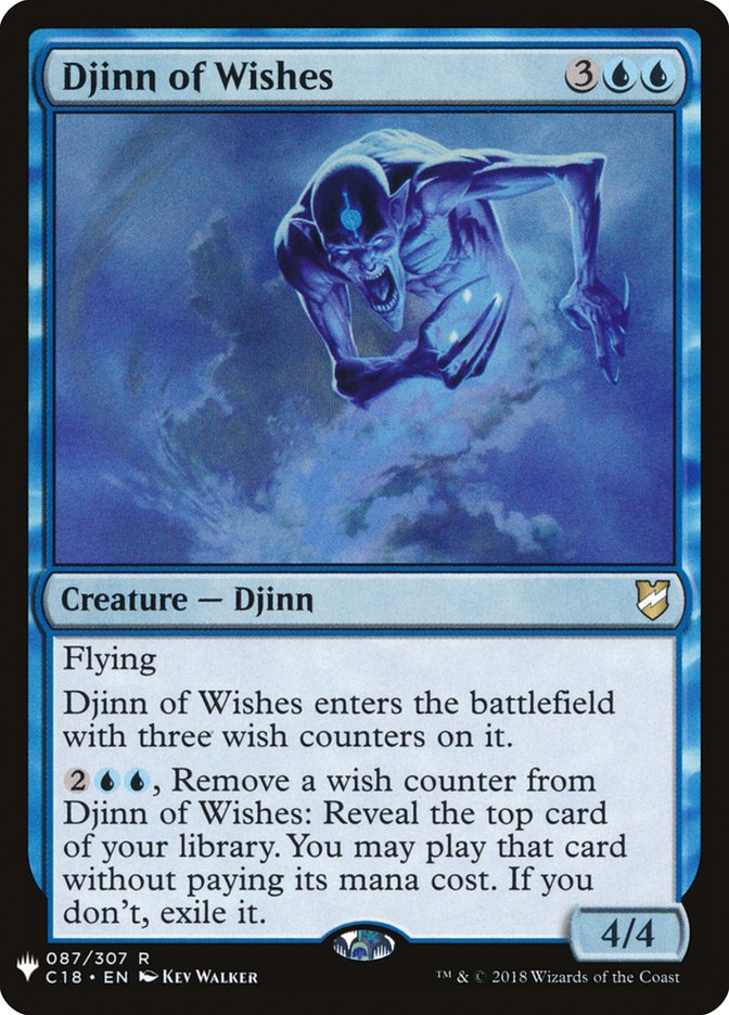 Djinn of Wishes [Mystery Booster] | Pegasus Games WI