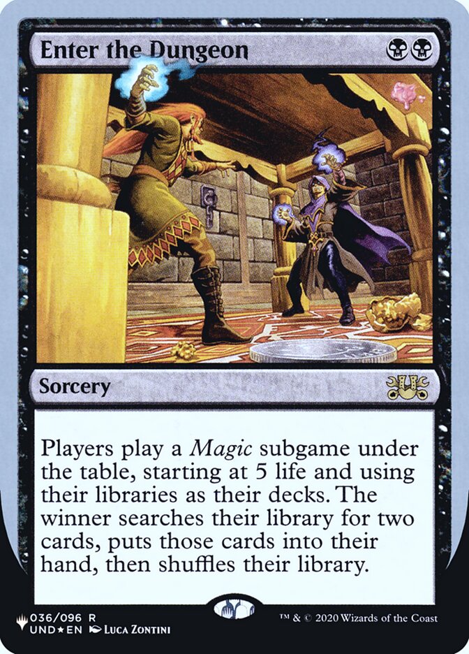 Enter the Dungeon (Unfinity Foil Edition) [The List] | Pegasus Games WI