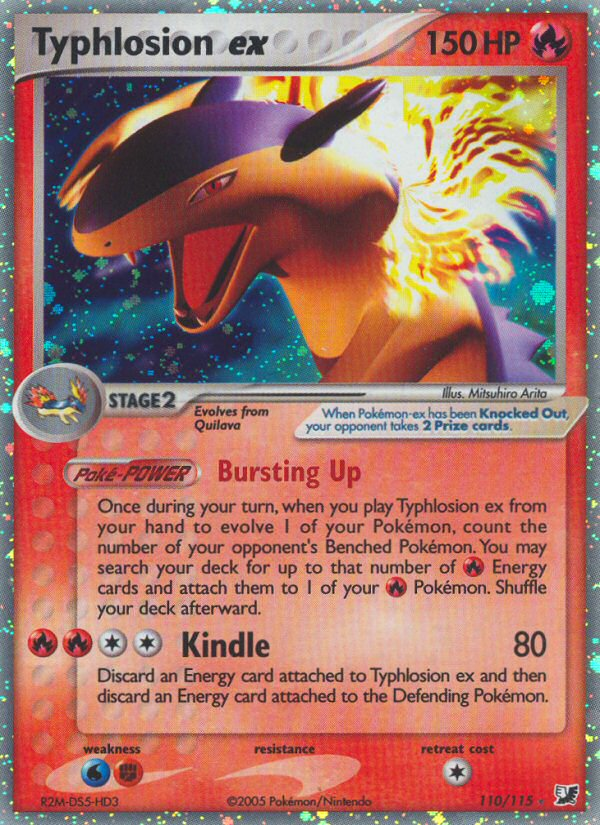 Typhlosion ex (110/115) [EX: Unseen Forces] | Pegasus Games WI
