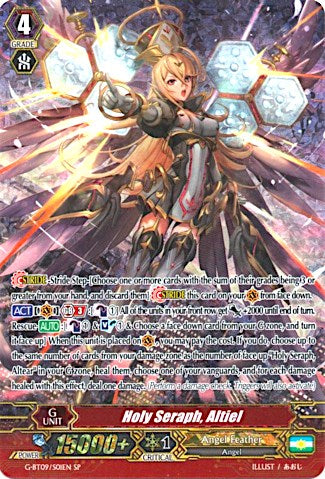 Holy Seraph, Altiel (G-BT09/S01EN) [Divine Dragon Caper] | Pegasus Games WI