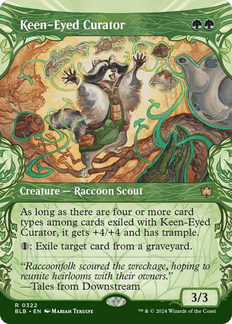 Keen-Eyed Curator (Showcase) [Bloomburrow] | Pegasus Games WI