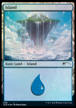 Island (Above the Clouds) (550) [Secret Lair Drop Promos] | Pegasus Games WI