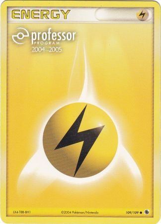 Lightning Energy (109/109) (2004 2005) [Professor Program Promos] | Pegasus Games WI