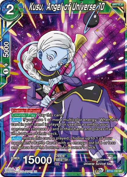 Kusu, Angel of Universe 10 (BT16-139) [Realm of the Gods] | Pegasus Games WI