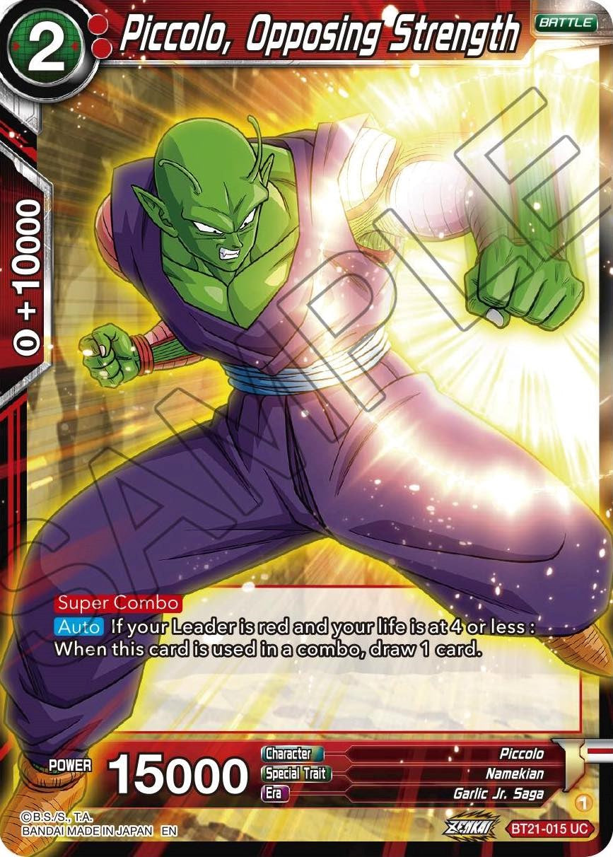 Piccolo, Opposing Strength (BT21-015) [Wild Resurgence] | Pegasus Games WI