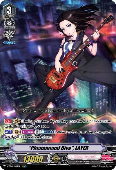 "Phenomenal Diva", LAYER (V-TB01/061EN) [BanG Dream! FILM LIVE] | Pegasus Games WI