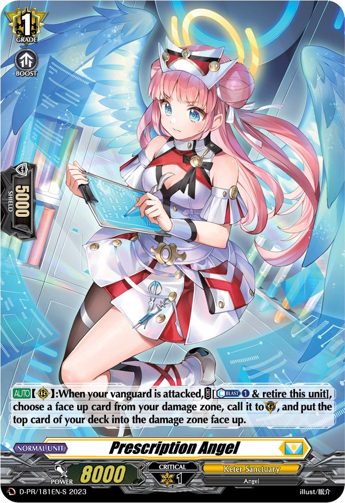 Prescription Angel (Foil) (D-PR/181EN-S) [D Promo Cards] | Pegasus Games WI