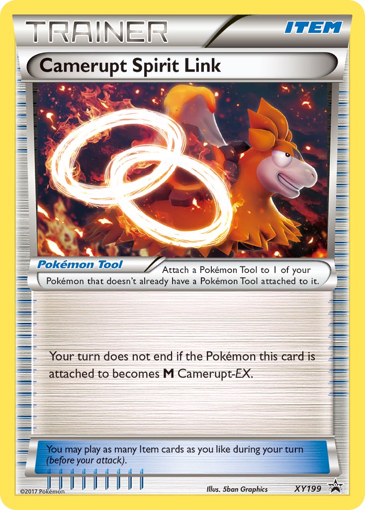 Camerupt Spirit Link (XY199) [XY: Black Star Promos] | Pegasus Games WI