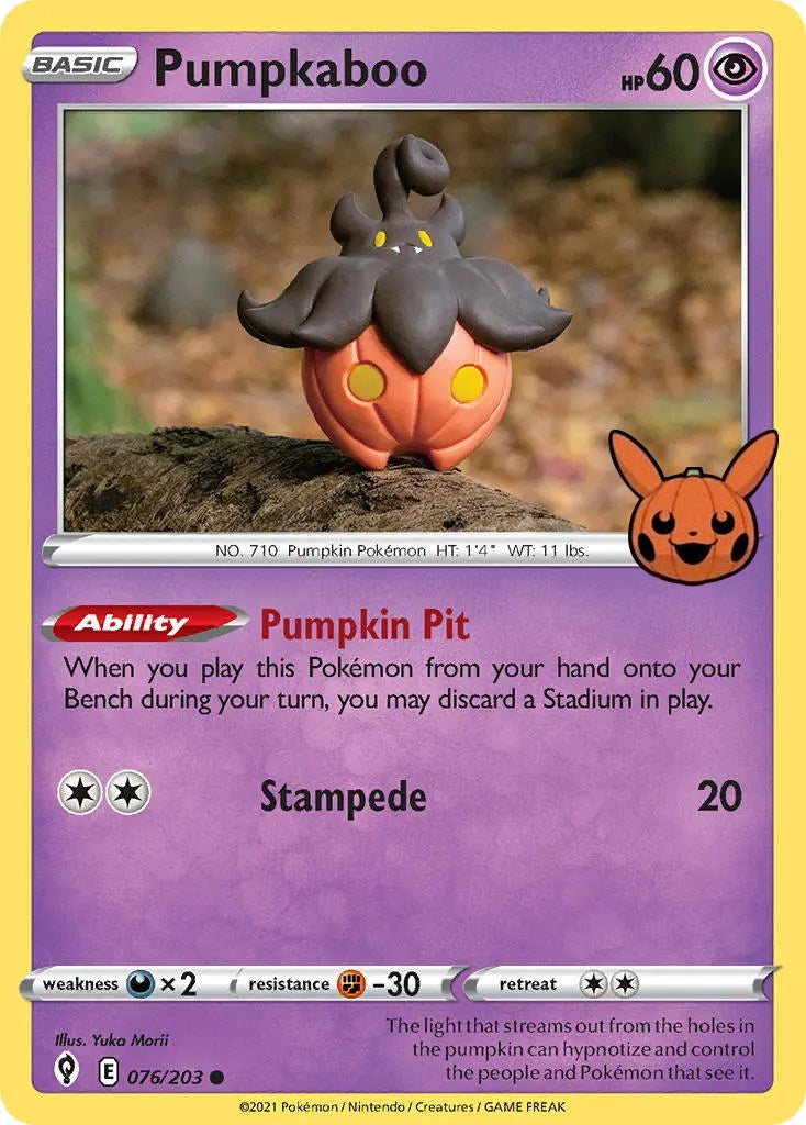Pumpkaboo (076/203) [Trick or Trade] | Pegasus Games WI