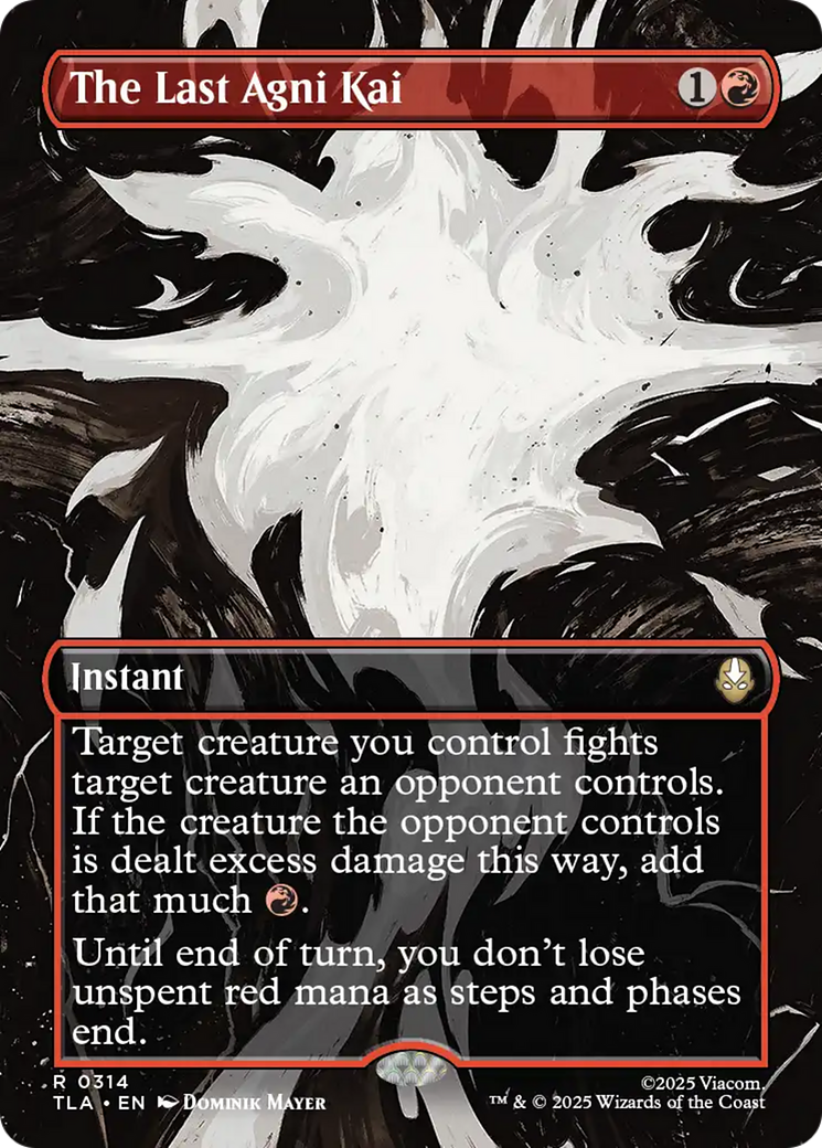 The Last Agni Kai (Borderless) [Avatar: The Last Airbender] | Pegasus Games WI