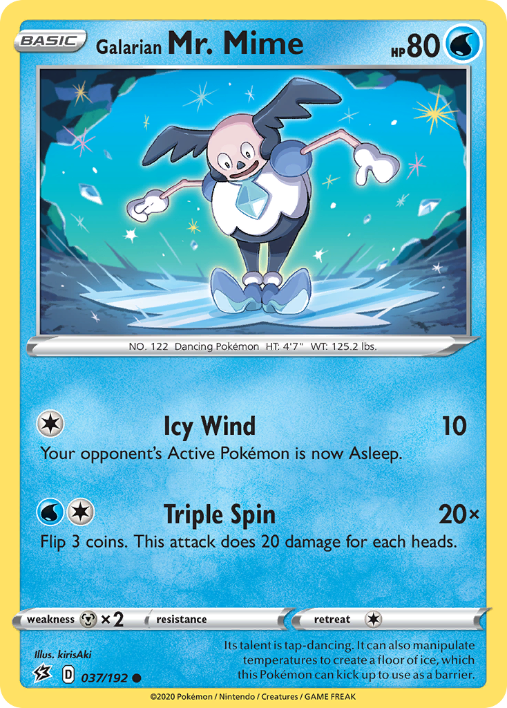 Galarian Mr. Mime (037/192) [Sword & Shield: Rebel Clash] | Pegasus Games WI