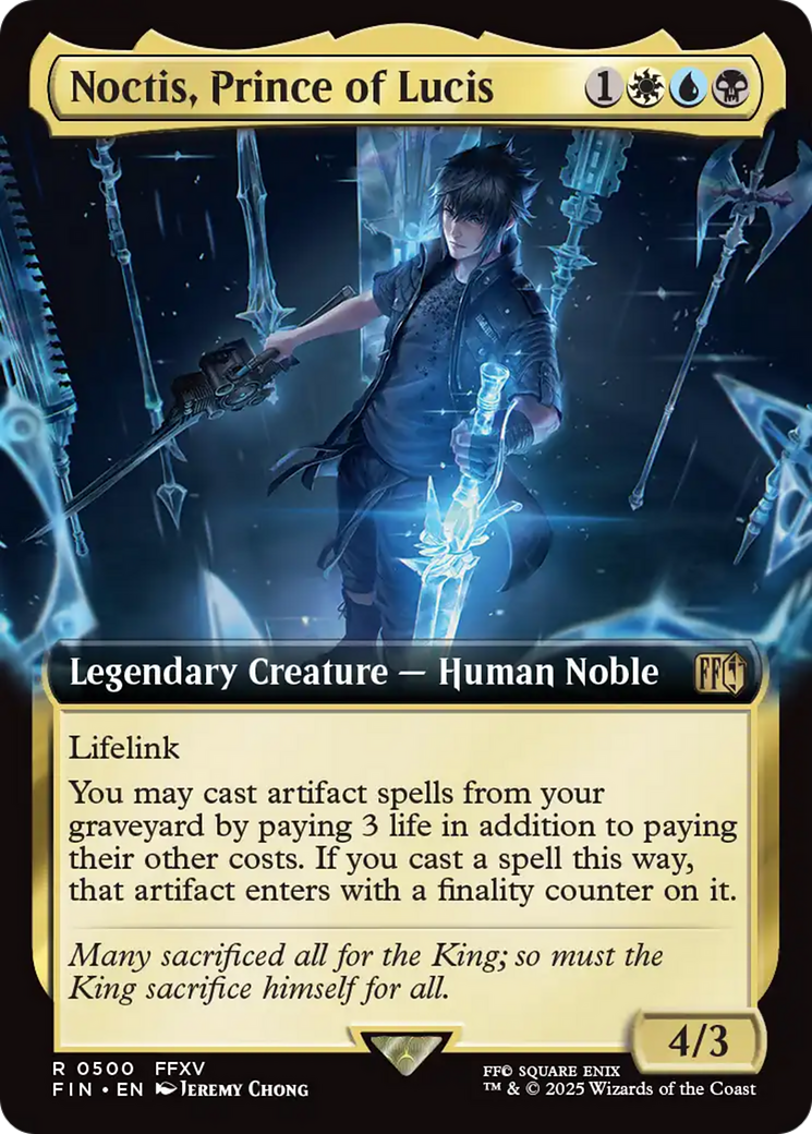 Noctis, Prince of Lucis (Extended Art) [FINAL FANTASY] | Pegasus Games WI