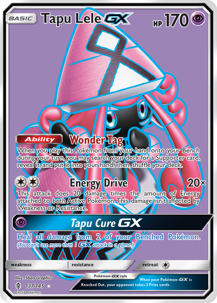 Tapu Lele GX (137/145) [Sun & Moon: Guardians Rising] | Pegasus Games WI