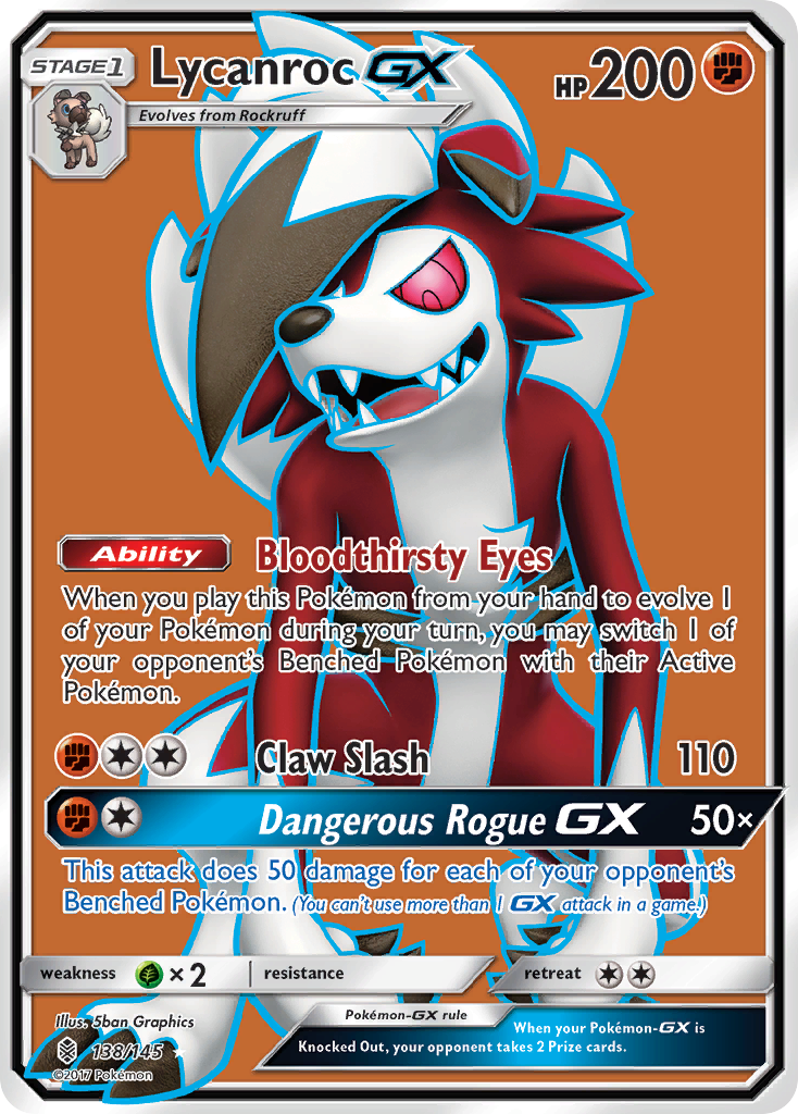 Lycanroc GX (138/145) [Sun & Moon: Guardians Rising] | Pegasus Games WI