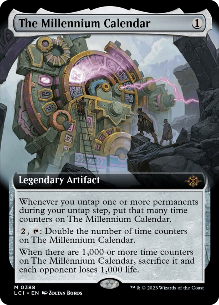 The Millennium Calendar (Extended Art) [The Lost Caverns of Ixalan] | Pegasus Games WI