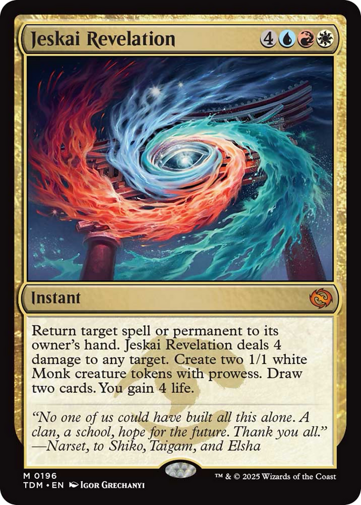 Jeskai Revelation [Tarkir: Dragonstorm] | Pegasus Games WI