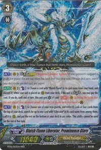Bluish Flame Liberator, Prominence Glare (BT16/003EN) [Legion of Dragons and Blades ver.E] | Pegasus Games WI