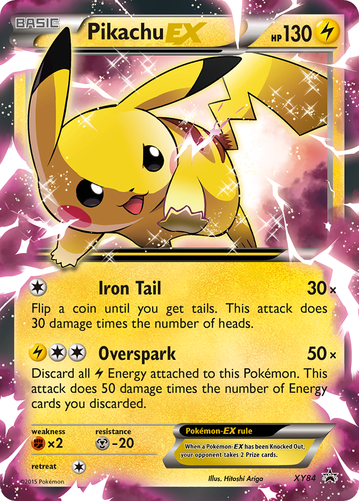 Pikachu EX (XY84) [XY: Black Star Promos] | Pegasus Games WI